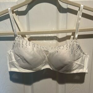 NWT - Soma The Camisole Bra Bridget Sequins Cascade Ivory  36A
